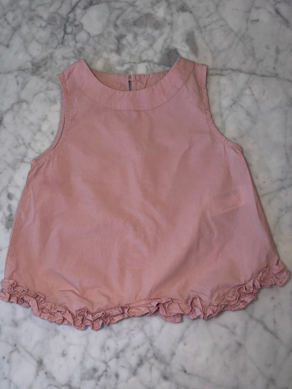 Zara Pink Ruffle Two-Piece Ruffle Pant Set 3Y - Picture 2 of 7